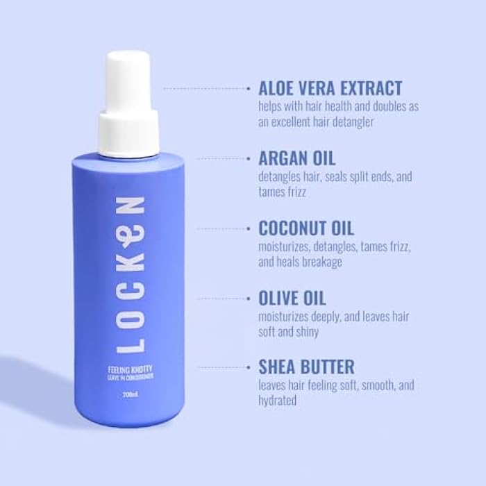 LOCKEN Feel Knotty Leave In Conditioner 200 ml - Image 3